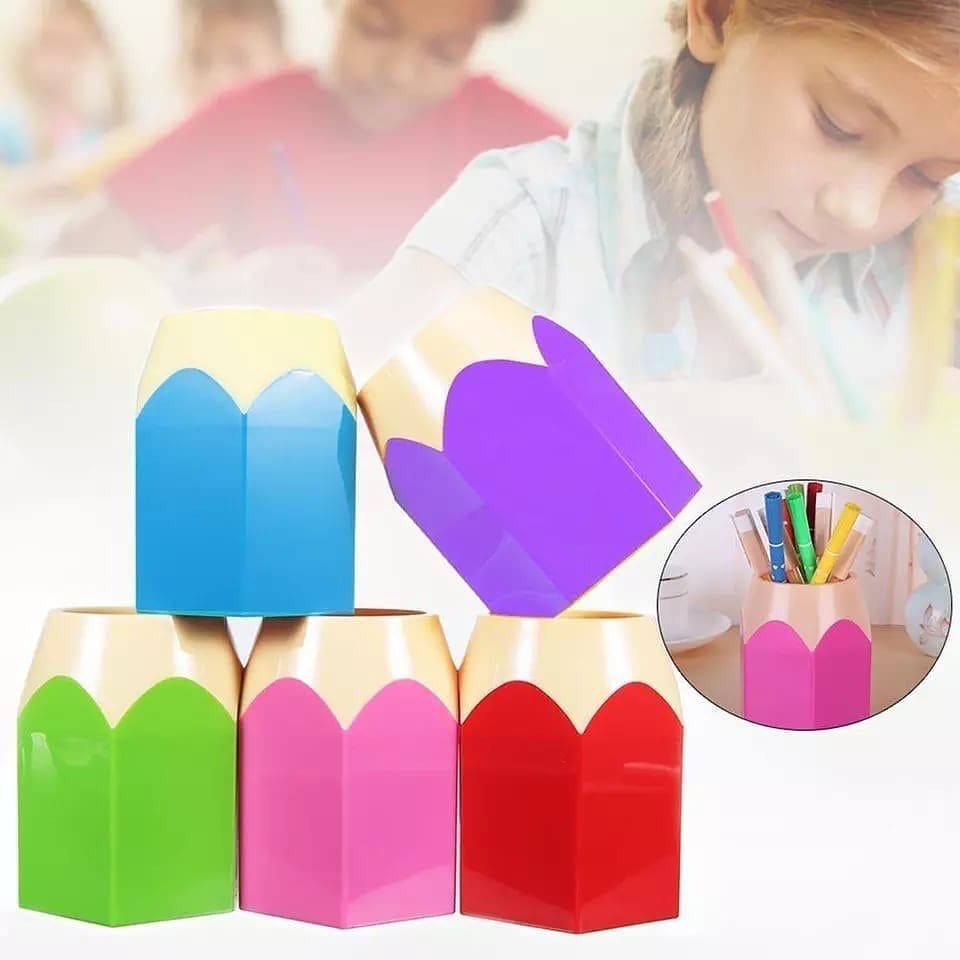 Creative Pencil Shape Vase, Pencil Shaped Pen Holder, Pencil Tip Design Pen Cup, Creative Pen Pencil Container, Container for Desk Accessories Creative Pencil Shape Vase, Pencil Shaped Pen Holder, Pencil Tip Design Pen Cup, Creative Pen Pencil Container, Container for Desk Accessories